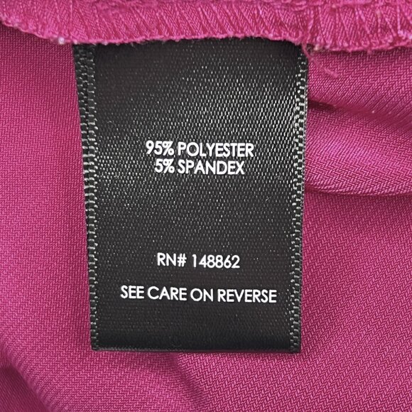 torrid Studio Knit Choker Neck Surplice Babydoll Top in Festival Fuschia Size 1X - Picture 6 of 7